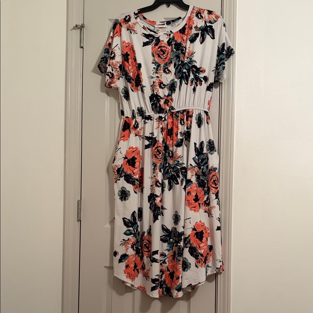 Floral Print Women's Dress